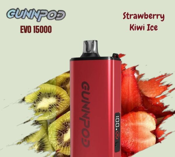 Where to buy Gunnpod EVO Strawberry Kiwi Ice 15000 Online