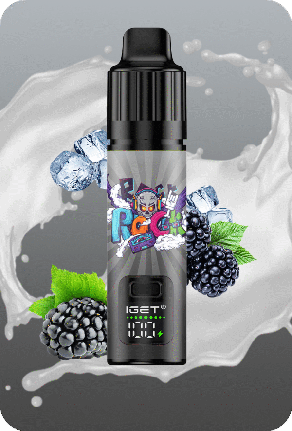 IGET Barplus Blackberry Ice Vape – 10,000 Puffs Disposable Pod