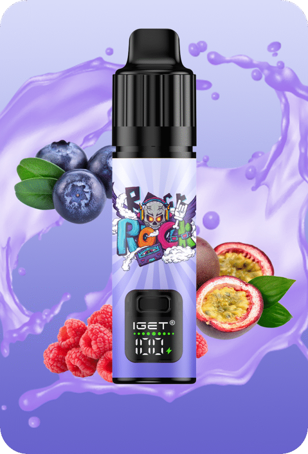IGET Barplus Passion Fruit Blueberry Raspberry Vape – 10K Puffs