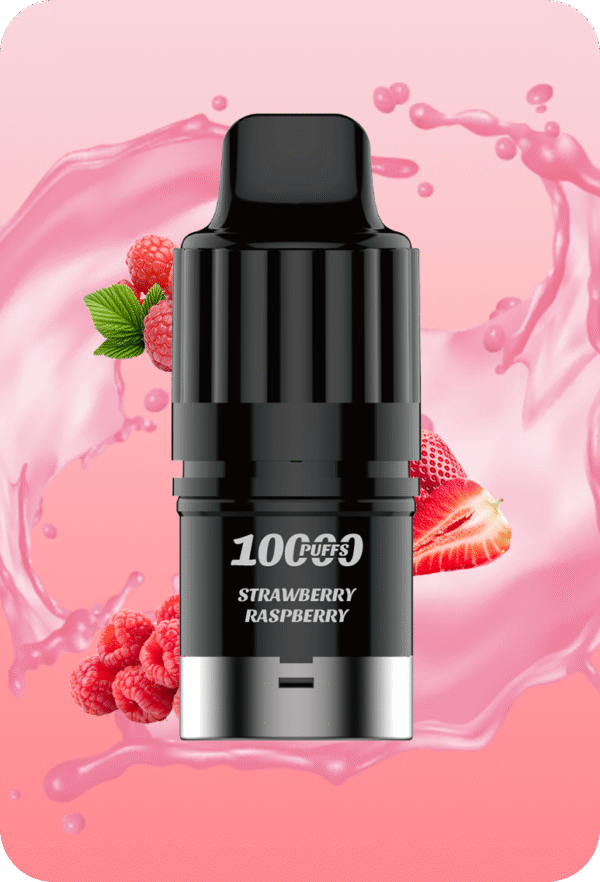 IGET Barplus Strawberry Raspberry S3 Pods – 10,000 Puffs