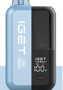 IGET Link B6000 Blueberry Sour Raspberry – 6,000 Puffs Vape