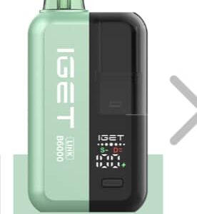 IGET Link B6000 Double Apple – 6,000 Puffs Disposable Vape