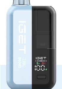 IGET Link B6000 Mr Blue For Sale – 6,000 Puffs Disposable Vape