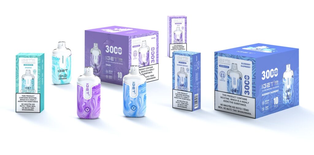 Order IGET Halo KP3000 Pods – Premium Vape Pods at Your Fingertips