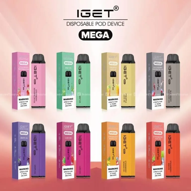 Order iGet Mega Vape Online with Fast Shipping – 3000 Puffs of Flavor