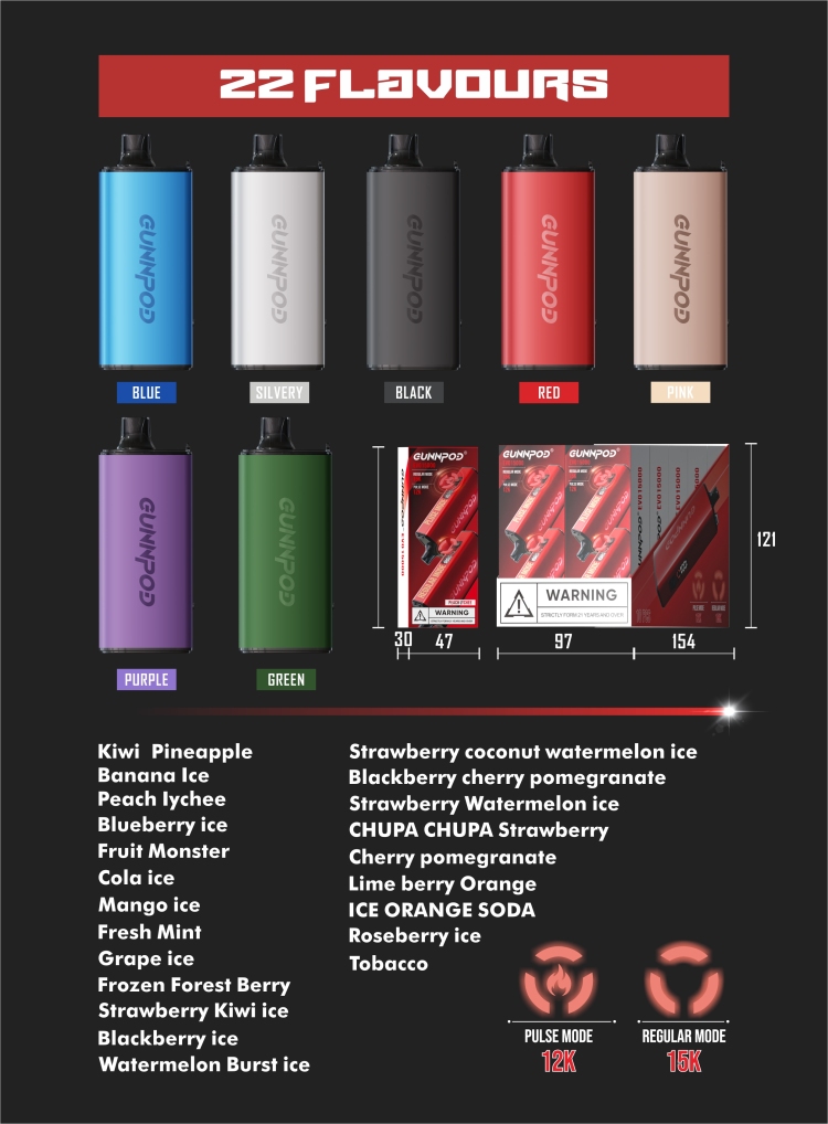 What is Gunnpod 15000 Vape