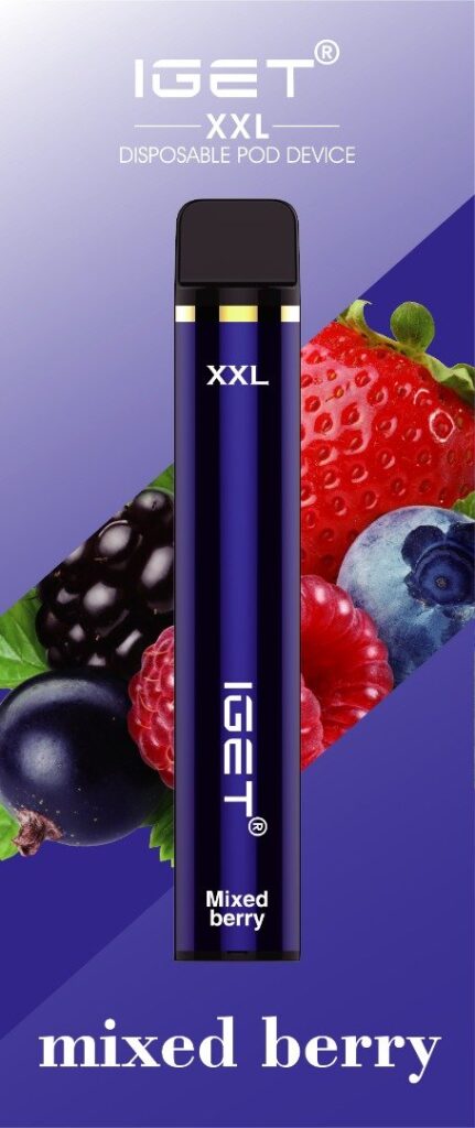 Cheap iGET Mixed Berry Disposable Vape for Sale