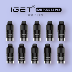 iGet Bar Plus s3 Pods 10 Pack
